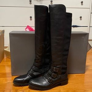 Vince camuto leather over the knee boots